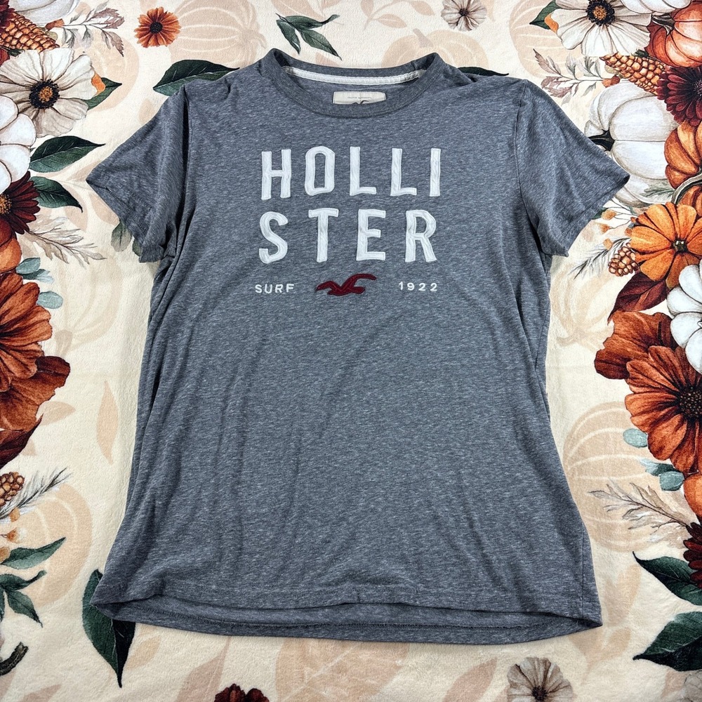 Vintage Y2K Hollister California Graphic Tee Streetwear Surf Mens Size Medium